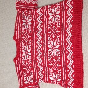 Vintage Nordic Wool Winter Sweater